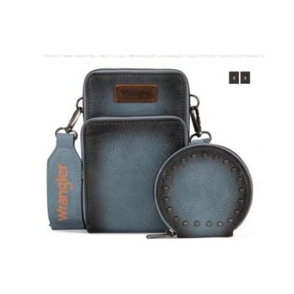 COPY - Wrangler Crossbody Cell Phone Purse 3 PC - Picture 7 of 9